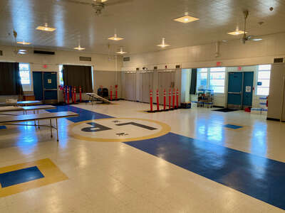 La Pluma Elementary School Multi-Purpose Room in La Mirada