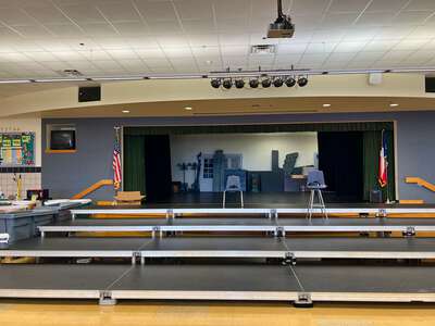 Trinity Springs Middle School Cafeteria in Fort Worth
