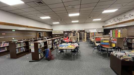 Ellis Elementary School Media Center in Pocatello