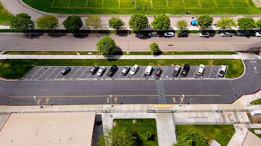 La Rosa Elementary School Parking Lot - Long in Ceres 2