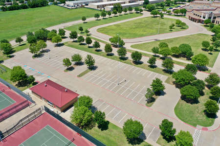 Legacy High School Parking Lot 4 in Mansfield