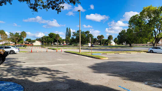 Sea Castle Elementary School Parking Lot in Miramr
