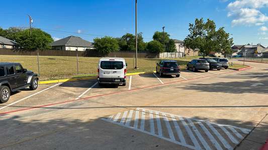 Bluebonnet Elementary School Parking Lot - Front Lot in Round Rock 2