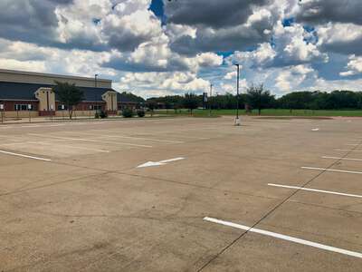 Gunter Elementary School Parking Lot in Gunter 2