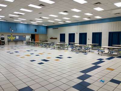 Skyline Elementary School Cafeteria in Stillwater