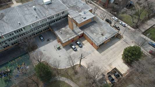 Faraday - Michael Faraday Elementary School Parking Lot in Chicago 2