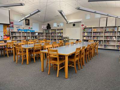 Joe Michell K-8 School Library in Livermore