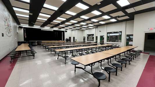 Micro Elementary School Cafetorium in Micro