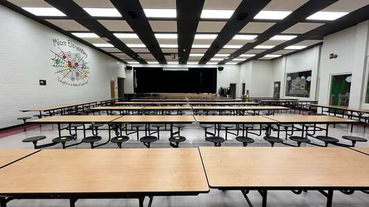 Micro Elementary School Cafetorium in Micro