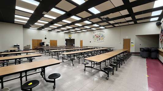 Micro Elementary School Cafetorium in Micro