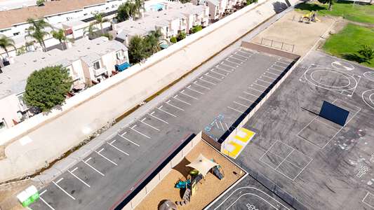 Fletcher Mandarin Language & GATE Academy Parking Lot - Staff in Orange