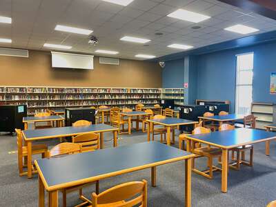 Fivay High School Library in Hudson