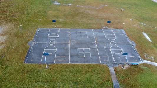 Kempsville Elementary School Outdoor Basketball Courts in Virginia Beach