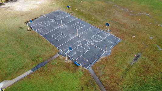 Kempsville Elementary School Outdoor Basketball Courts in Virginia Beach