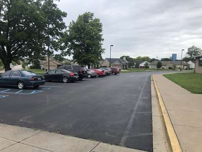William Wells Brown Elementary School Parking Lot - Front in Lexington