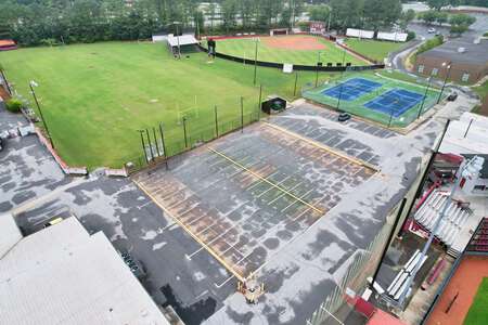 Parking Lot - Tennis Courts