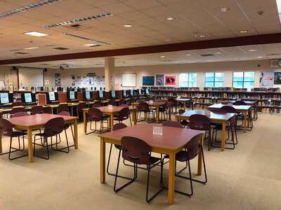Pleasant Grove High School Library in Elk Grove
