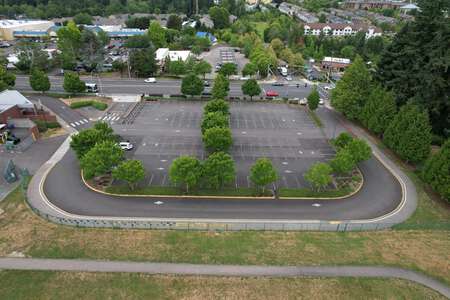 McKinley Elementary School Parking Lot in Beaverton