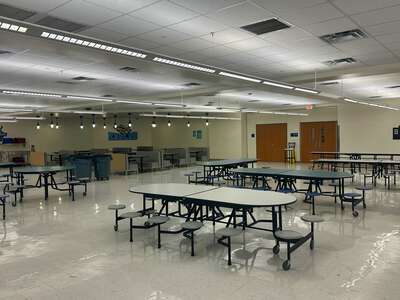 Wilmer Hutchings High School Cafeteria in Dallas
