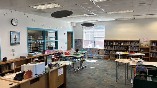 Cooke Elementary School Library in Virginia Beach