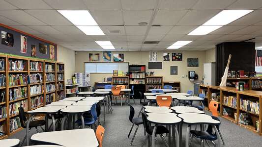 Lincoln Elementary School (PUSD) Library in Pomona