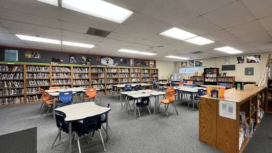 Lincoln Elementary School (PUSD) Library in Pomona