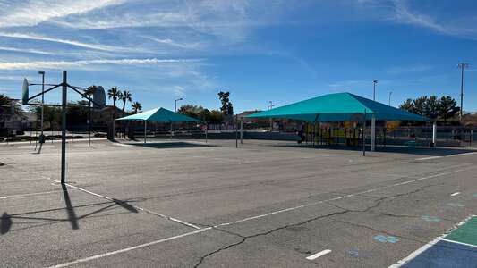 Bonner - John W. Elementary School Outdoor Basketball Courts in Las Vegas