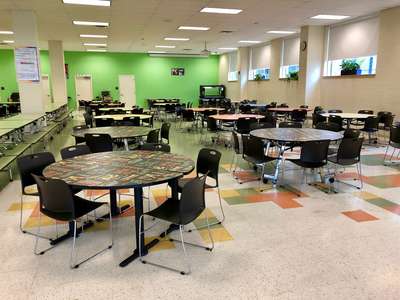 Oliver Street School Cafeteria in Newark