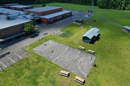 St. Stephen Middle School Outdoor Basketball Courts in St. Stephen