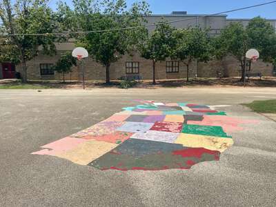 Mills Elementary School Outdoor Basketball Courts 1 in Austin 2
