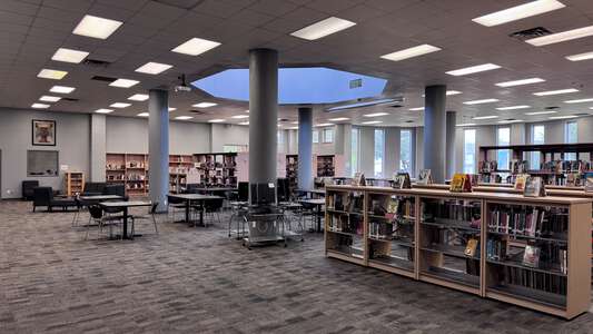 MacArthur High School Library in Houston