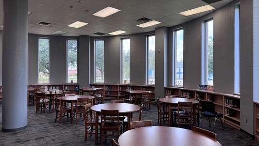 MacArthur High School Library in Houston