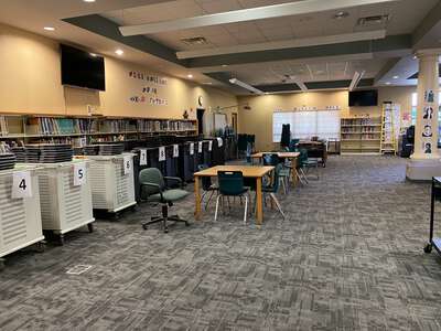 Narcoossee Middle School Media Center in St. Cloud