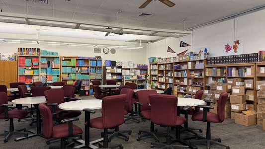 Handy Elementary School Library in Orange 4