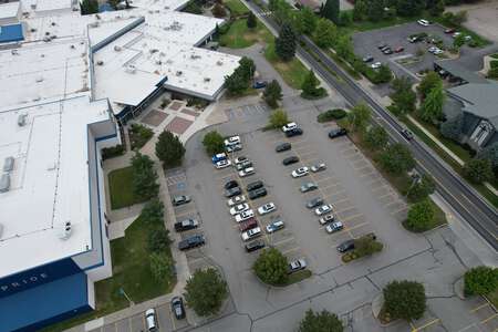 Coeur d'Alene High School Main Office Parking Lot in Coeur d' Alene
