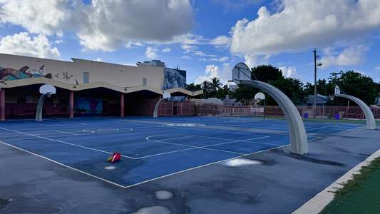 Santa Clara Elementary School Outdoor Basketball Courts in Miami 2