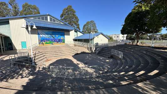 Shoreline Middle School Amphitheater in Santa Cruz
