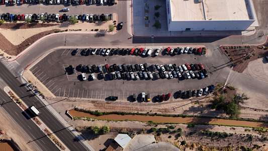 Socorro High School Parking Lot - Front Secondary in El Paso 2