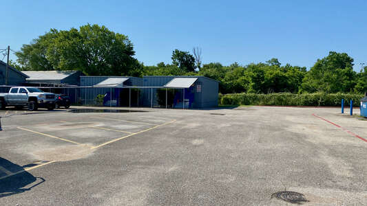 H S Ahead Academy Parking Lot - Back in Houston