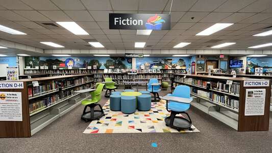 Peachtree Elementary School Media Center in Peachtree Corners