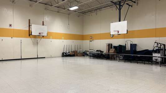 WC Stripling Middle School Inside Gym in Fort Worth