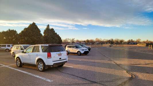 Kit Carson Elementary School Parking Lot - Side in Albuquerque