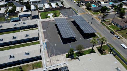 Merle S. Casey  Elementary School Parking Lot in Rialto 2