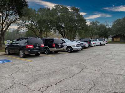 Bowie Elementary School Parking Lot in Rosenberg