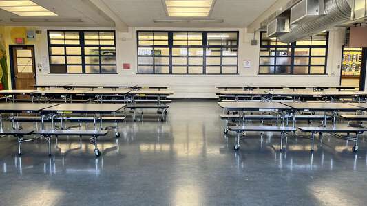 Ocean Beach Elementary School Cafeteria in San Diego