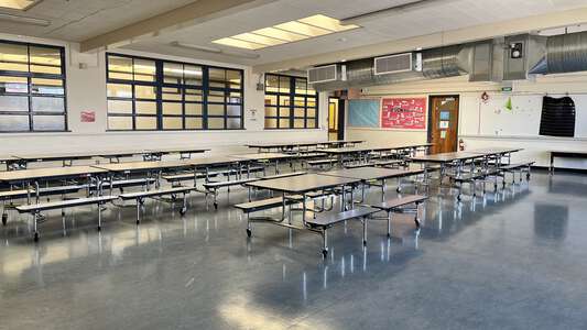 Ocean Beach Elementary School Cafeteria in San Diego