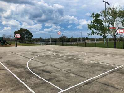 Lake George Elementary School Outdoor Basketball Courts in Orlando 2