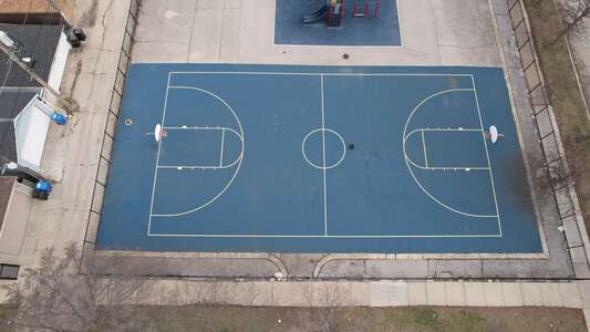 Ward - Laura S Ward Elementary School Outdoor Basketball Courts in Chicago 2