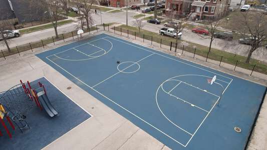 Ward - Laura S Ward Elementary School Outdoor Basketball Courts in Chicago 3