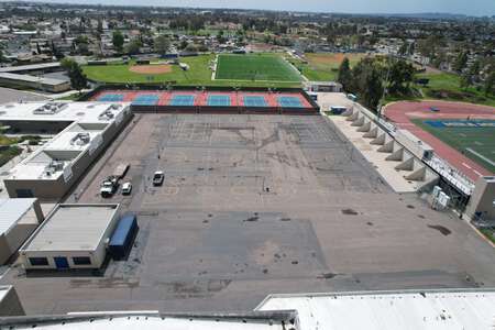 Mira Mesa High School Blacktop in San Diego